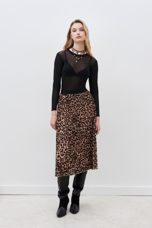 falda pleats kaya