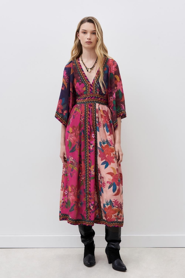 vestido melya garden