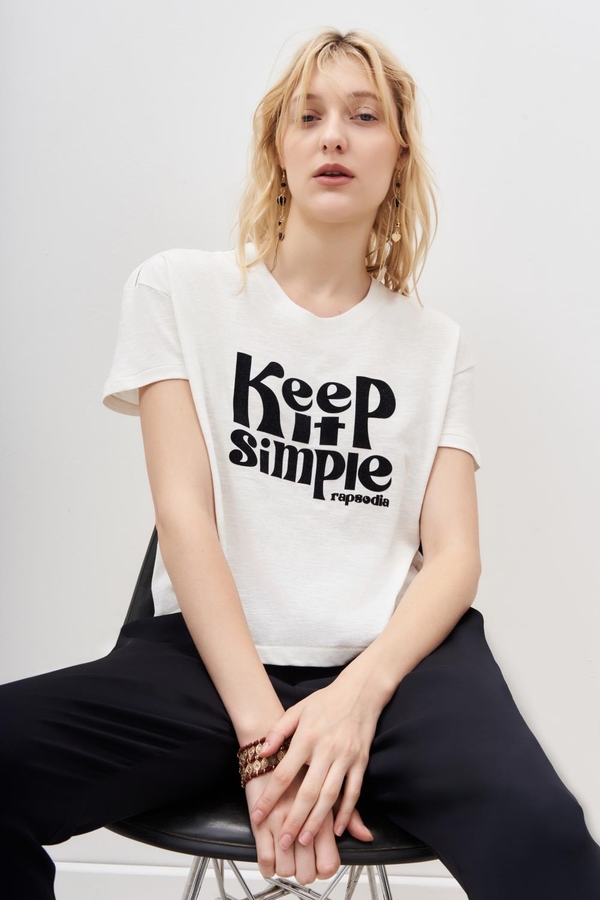 camiseta keep it simple