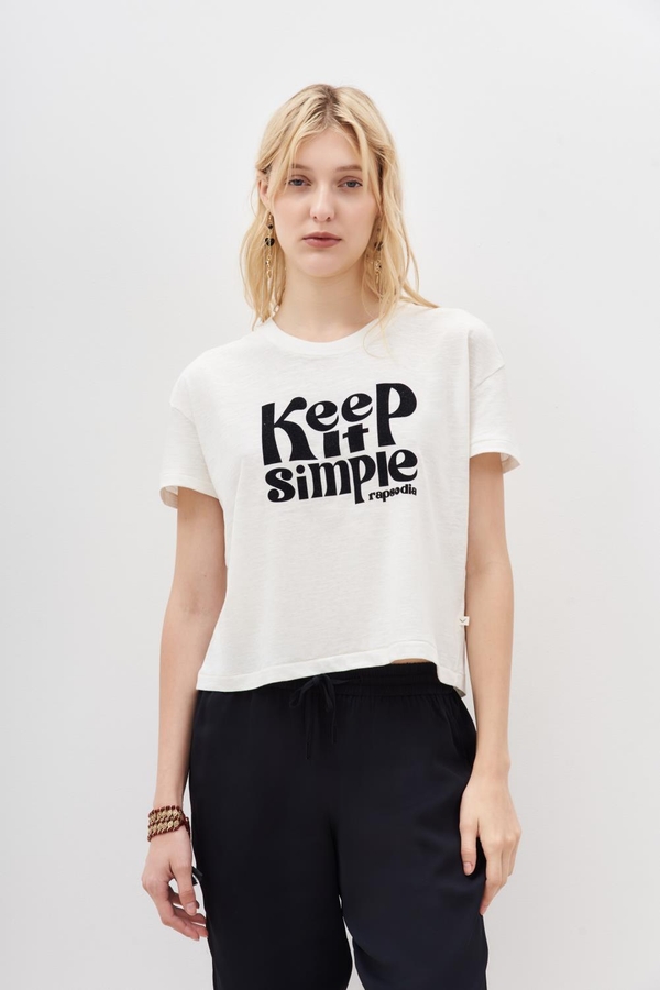 camiseta keep it simple