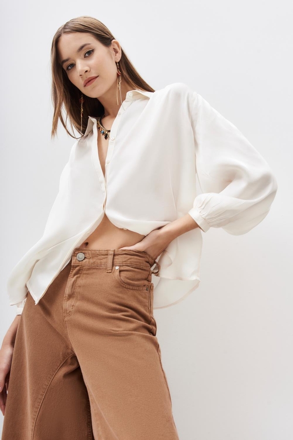 camisa lina sunwash