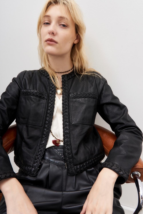 saco braids cuero