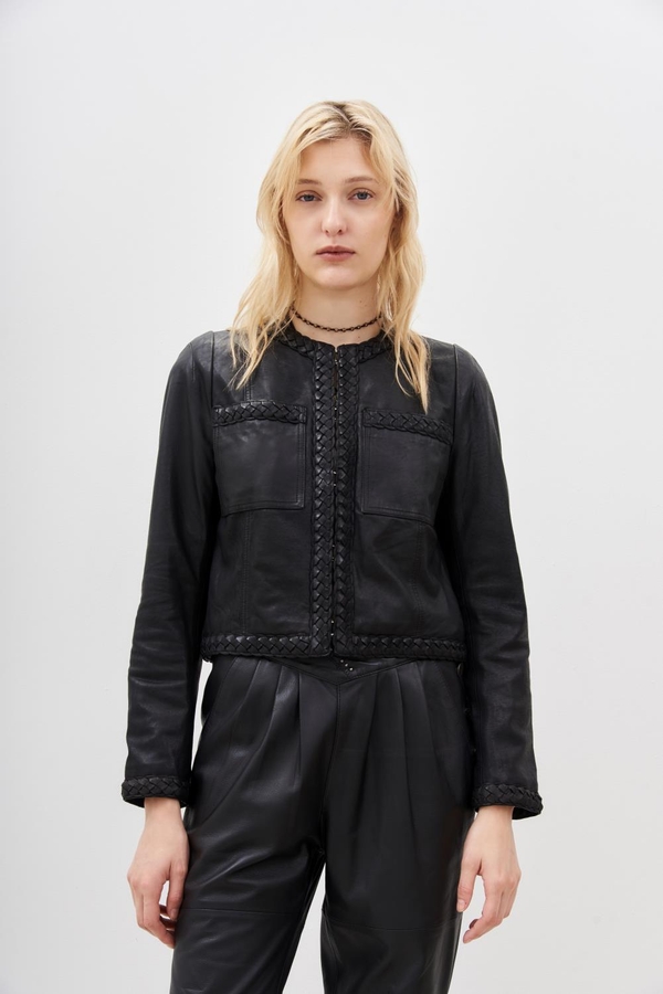 saco braids cuero