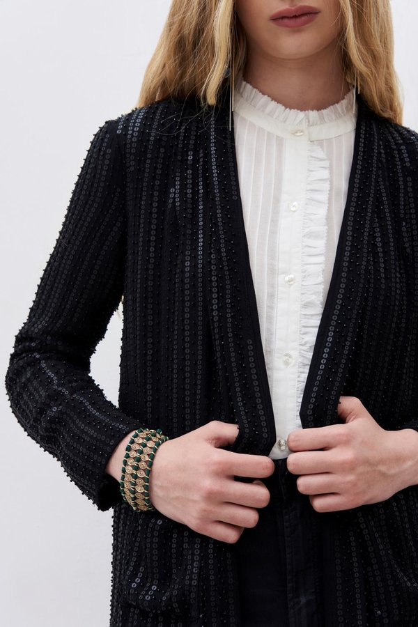 saco net sequins
