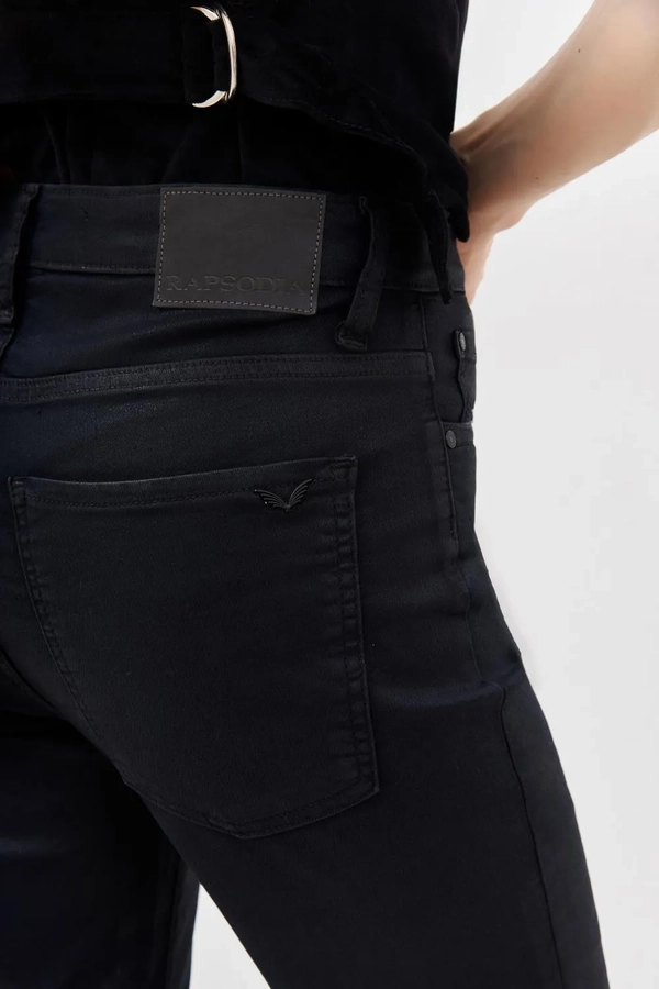 jean skinny satinblack