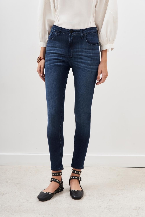 jean slim blue black
