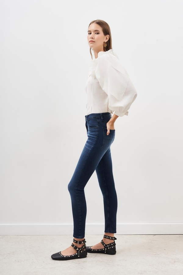 jean slim blue black