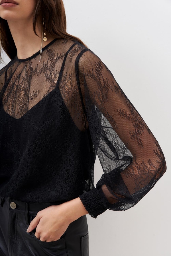 camisa sport lace