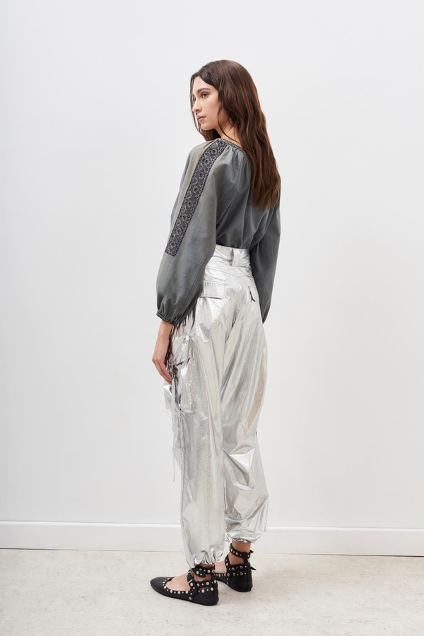 pantalon grace metallic