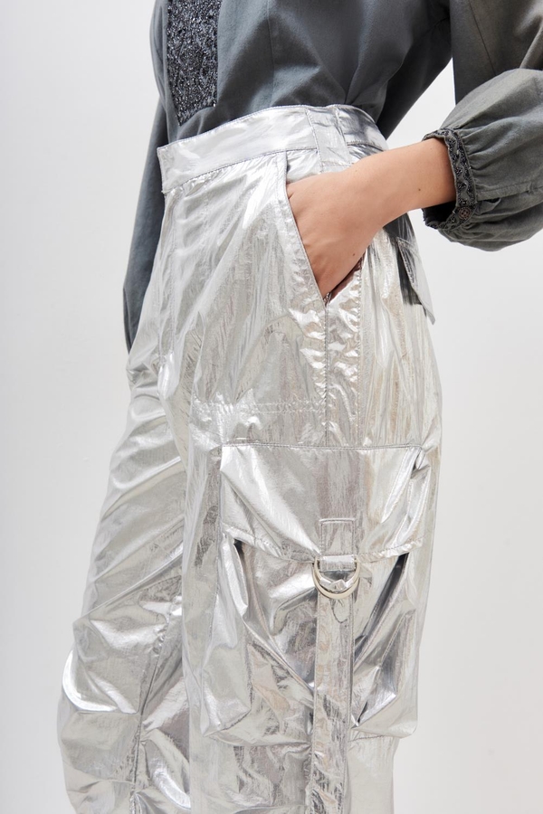 pantalon grace metallic