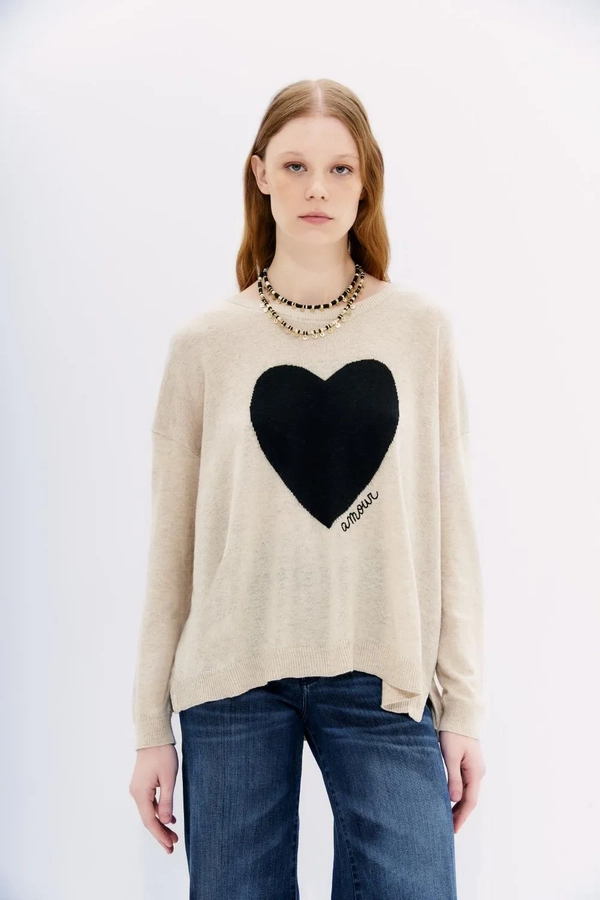 sweater cymade heart