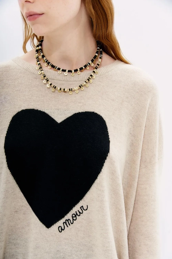 sweater cymade heart