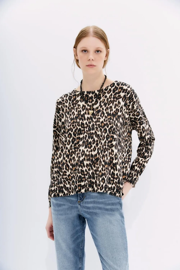 sweater cymade new leopard