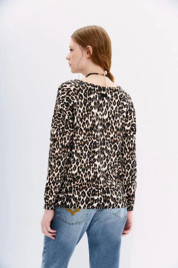 sweater cymade new leopard
