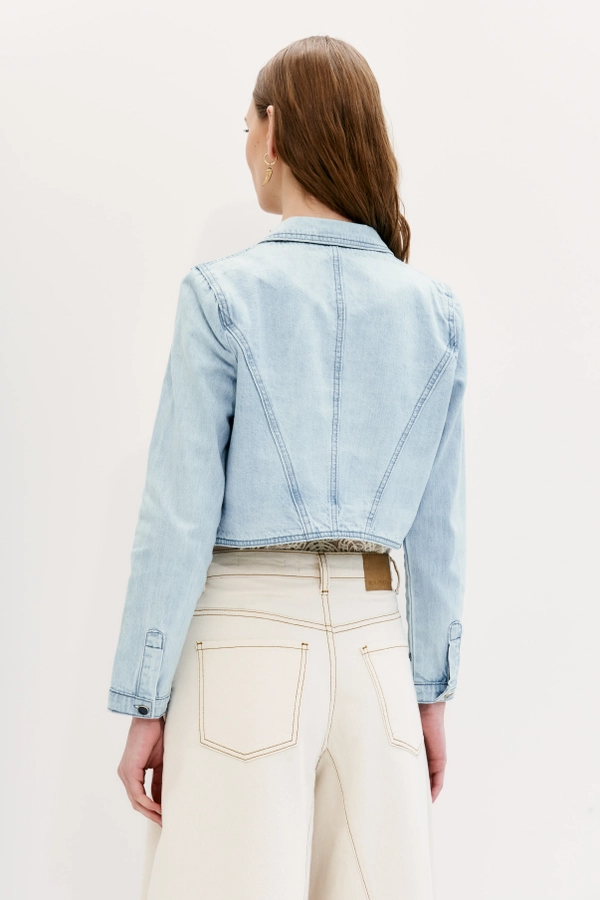 saco denim blulish