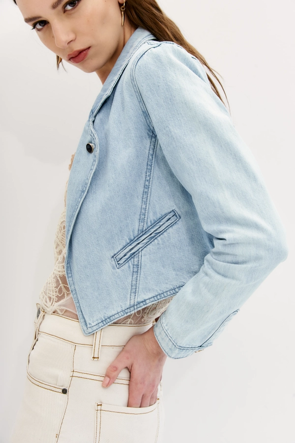 saco denim blulish